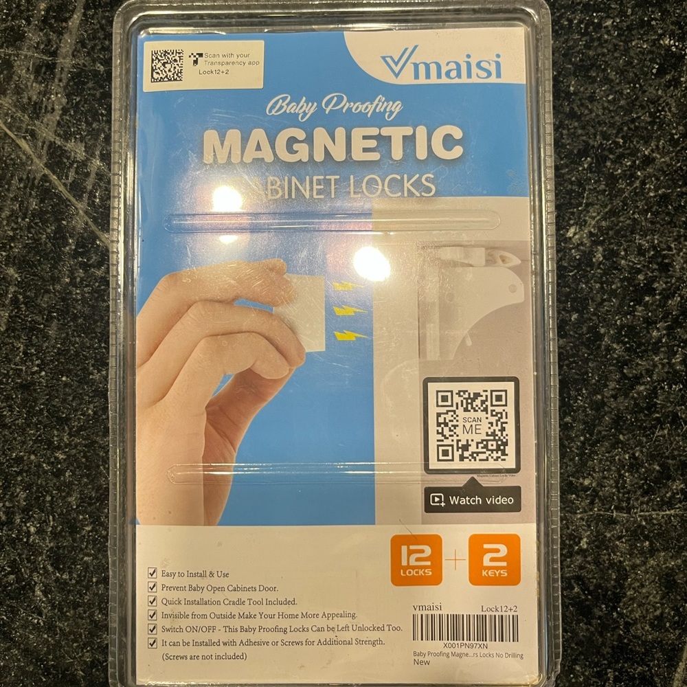 Vmaisi Magnetic Cabinet Locks (baby proofing)